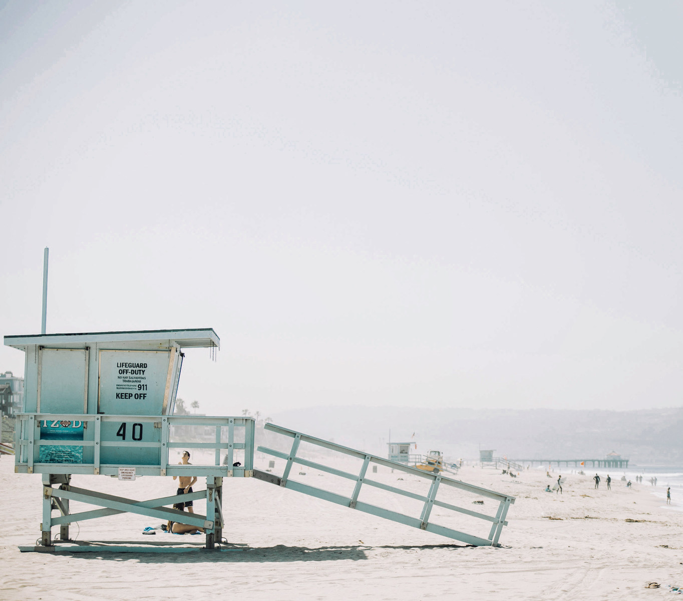 Beach landscape photograph 1 by Mario Marrujo